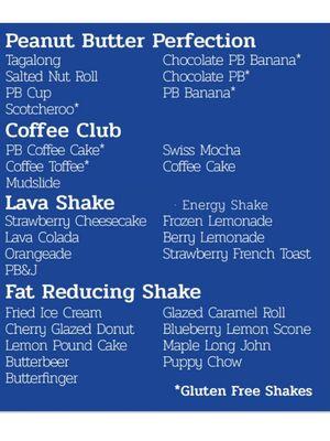 Healthy Meal Replacement Shakes - enjoy hot or cold (except fat reducing shakes)