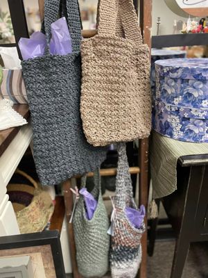 Handmade market bags