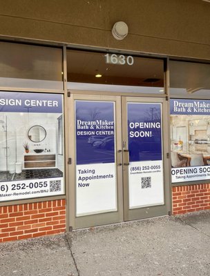 DreamMaker Bath & Kitchen Remodeling Design Center is opening soon at the East Gate Square in Moorestown NJ!