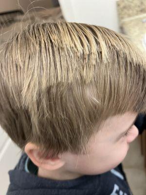 Gave my 4 year old a bald spot and the rest I have no words