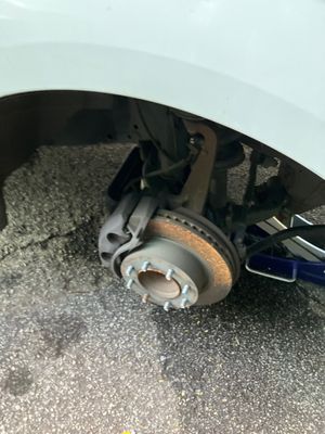 Brake caliper and rotor