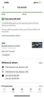 Half price vs other rentals at the airport! Plus available at 7am, free bus to the pick up (20mins) and no charge for additional drivers!