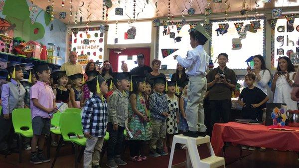 Graduation song: Kindergarten here we go!