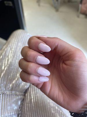 How is this a "fresh manicure" it's the sloppiest form of SNS I have ever had on my nails. AWFUL.