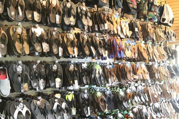 Tons of sandals from the top brands in the industry.