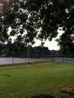 Tennis Courts - just resurfaced