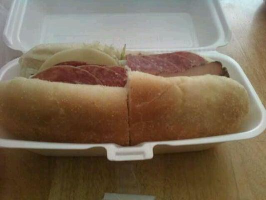 Overstuffed Italian Cold Cut, 8 inch