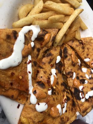 Tomato Basil Quesadilla