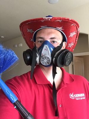 When Cleaning we use Chemicals therefore it's required to were masks to protect us from the daily exposure of these chemicals.