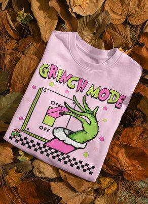 Grinch mode shirt