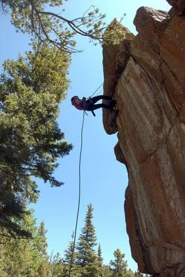 Campers experience high adventure tied to science education