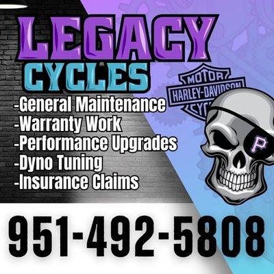 Your one stop shop for Harley Davidson motorcycles. You name it we do it and we do it right. Prices you can deal with. Google us!!