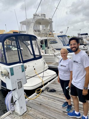 Co-Founders Mercedes and Fernando