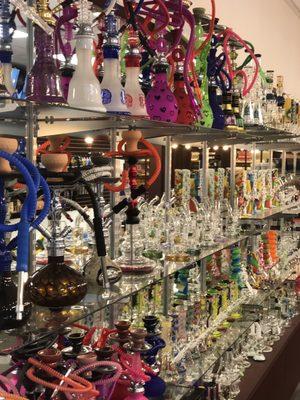 Hookah and Glass Pieces