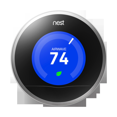 We install Nest Thermometers