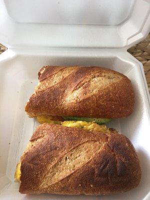 Egg sandwich $12