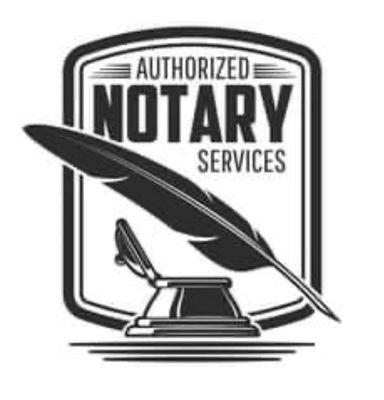 Authorizes Notary Services