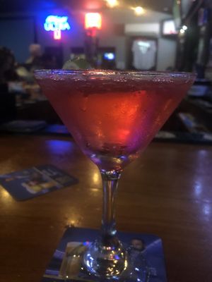 Sexy cosmo made by my favorite bartender Dani!!