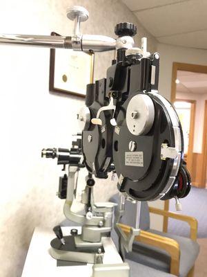 5/20/22 Some eye exam equipment.