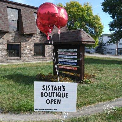 Sistahs Boutique new Columbia Missouri location