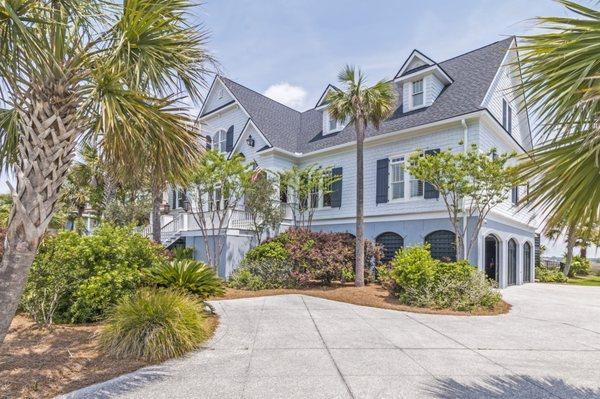 Waterfront home in gated community just south of Charleston, SC