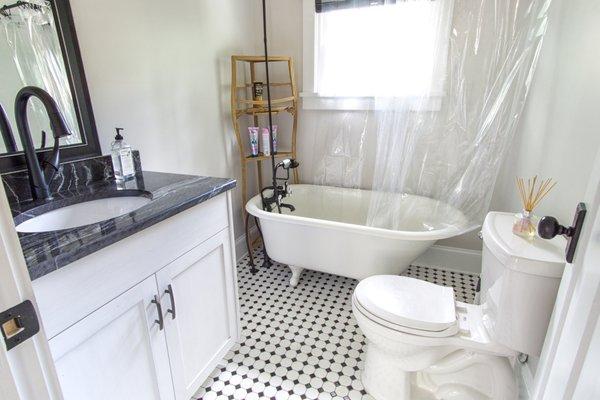 Bathroom of Whole Home Remodel in Asheville