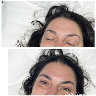 Brow wax & tint