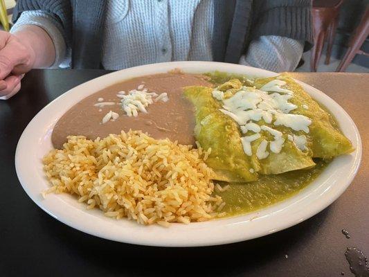 Chicken Enchiladas