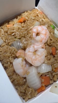 Shrimp fried rice