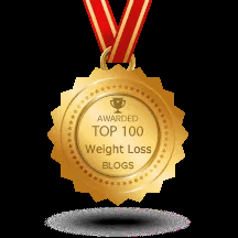 Honored at one of the Top 100 Weight Loss Blogs in the Country by Feedspot.com