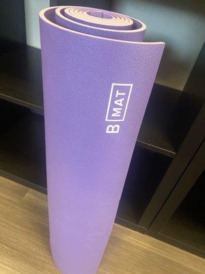 B May yoga Mat purchased at PPY retail store.