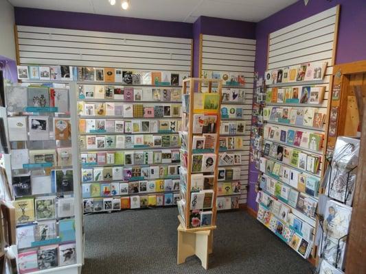 Biggest and BEST selection of Greeting Cards in the area!