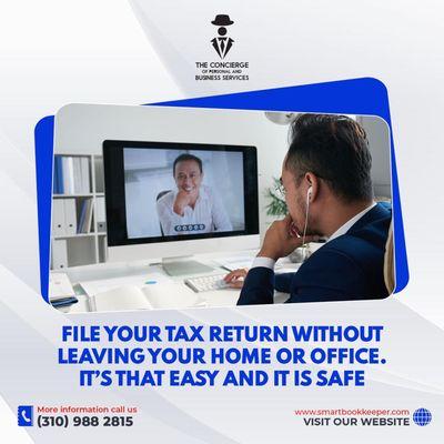 Tax filing from the convenience is f your home or office