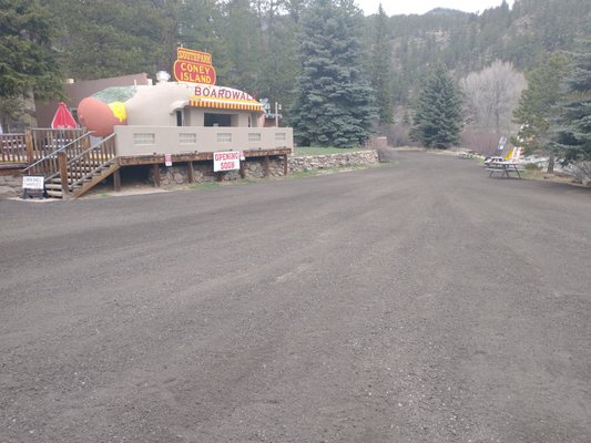 Recycled asphalt delivery and grading services in Bailey Colorado.