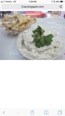 Tzatziki with Pita Bread