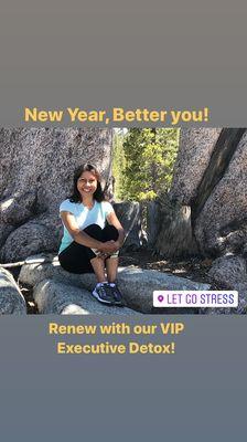 Executive VIP Detox. Recharge and get more energy for 2020!