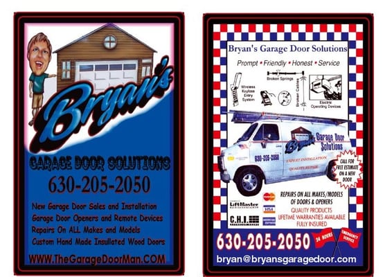 Bryan's Garage Door Solutions