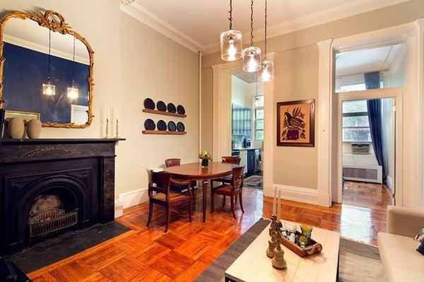 The living room of our stunning West Village Pad