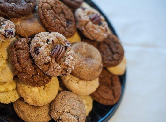 Cookie platters available for your family or office events.