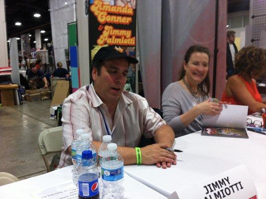 Comic Book Artists Jimmy Palmiotti & Amanda Conner