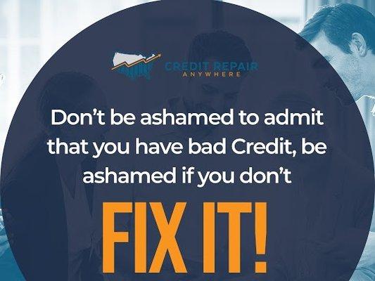 It's common for people to feel shame or embarrassment when they find themselves with bad or damaged credit. But don't let these feelings.