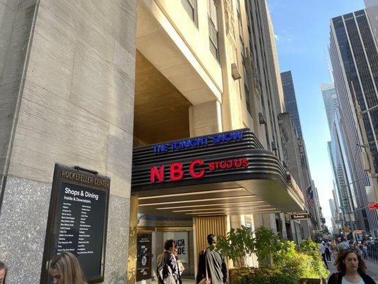 NBC Studios entrance