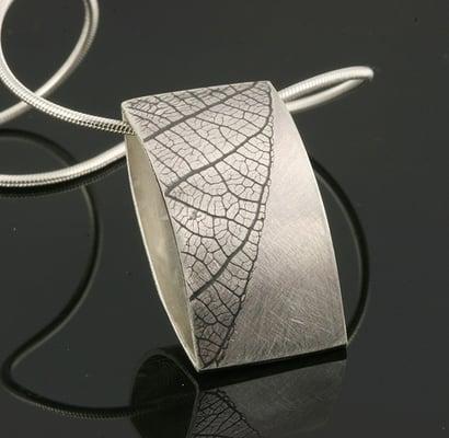 Sterling silver jewelry by Kim Thompson of Waynesville, NC.