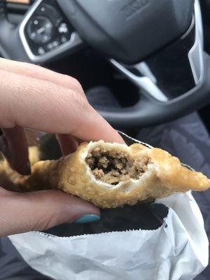 Beef empanada