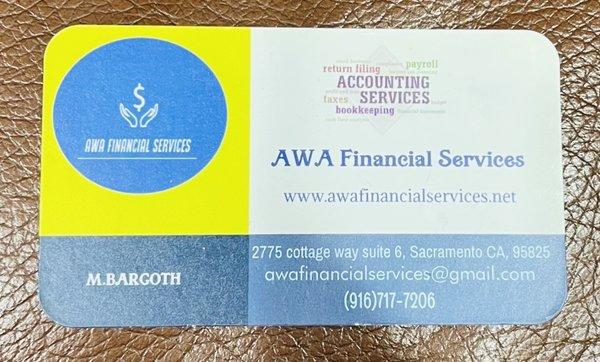 AWA Financial Services