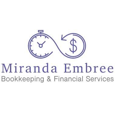 Miranda Embree Bookkeeping and Financial Services Logo.