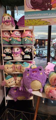 Squishable capsule collection