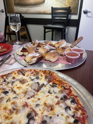 Cimino Sicilian Pizza & Pepperoni Rolls