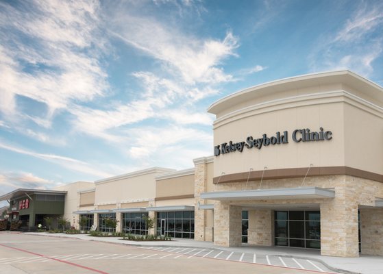 Kelsey-Seybold Clinic in Baytown, TX. Located next to H-E-B on Garth Road.