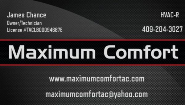 Maximum Comfort AC & Heat